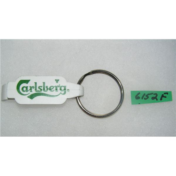 Vintage Carlsberg advertising promotional key chain