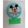 Image 1 : Vintage Mickey Mouse Club button