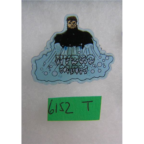 Marvel Hydro Man character badge