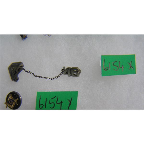 Early Brooklyn Masonic/Lodge pin