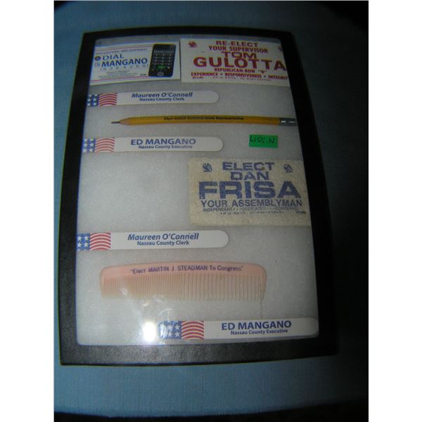 Group of political collectibles