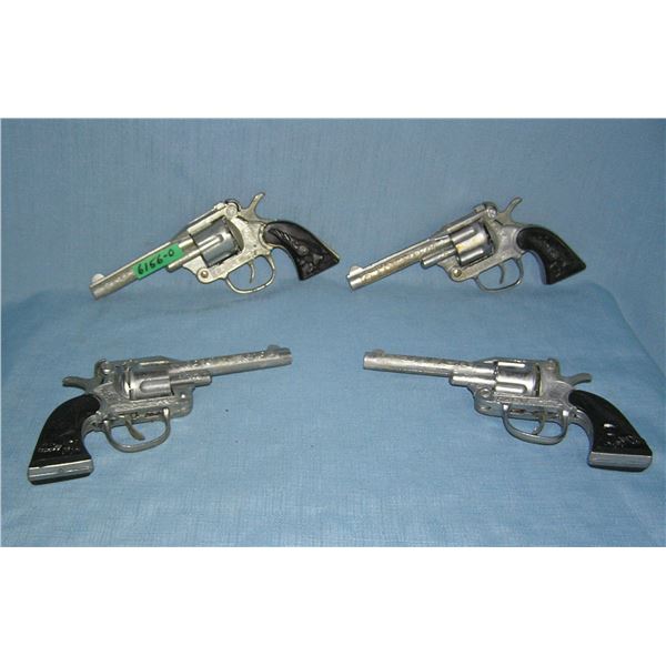 Group of vintage western themed cap guns