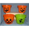 Image 1 : Group of Halloween Trick or Treat buckets