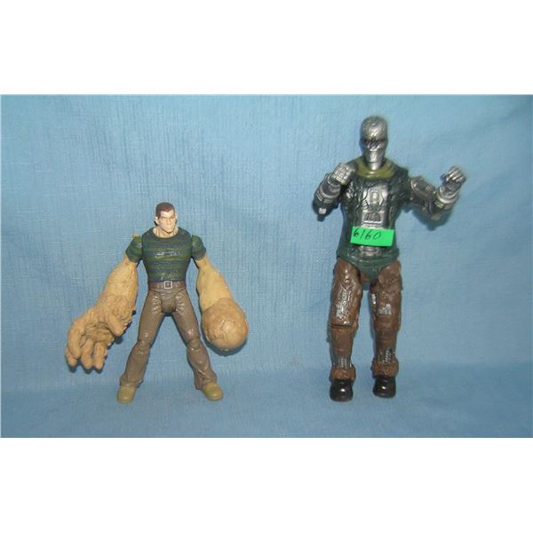Pair of vintage action figures