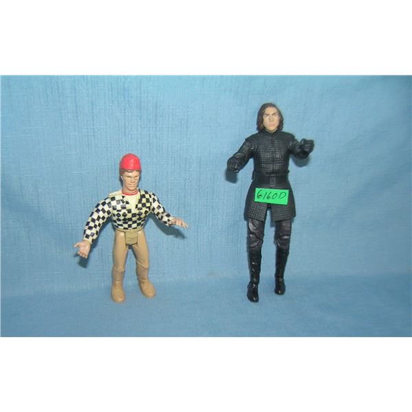 Pair of vintage action figures
