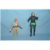 Image 1 : Pair of vintage action figures