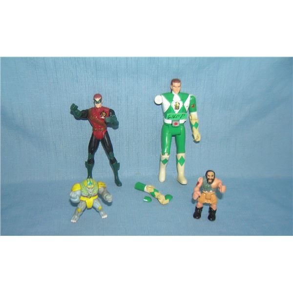 Group of vintage action figures