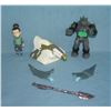 Image 1 : Group of action figures and accessories