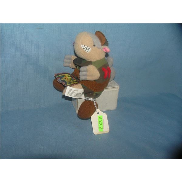 Vintage Meanies bean bag toy