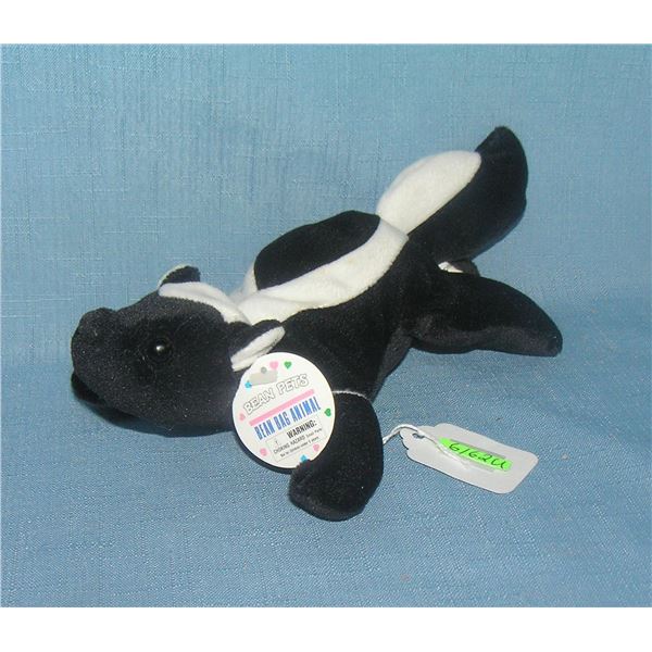 Vintage skunk bean bag toy