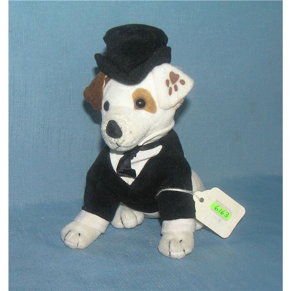 Vintage formal dressed bean bag toy