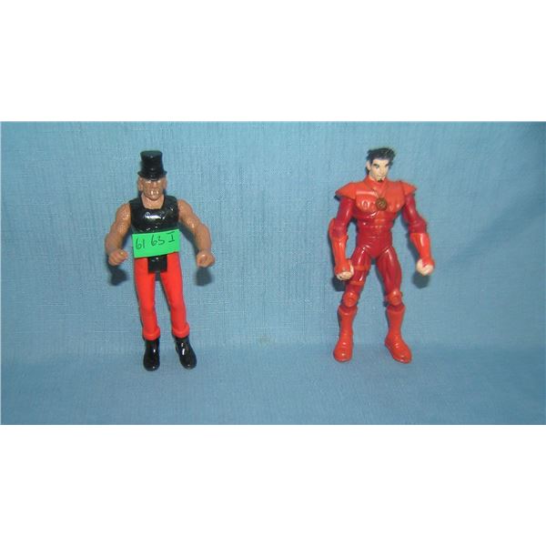 Pair of vintage action figures