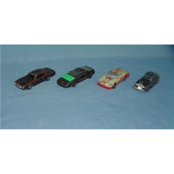 Group of vintage toy cars