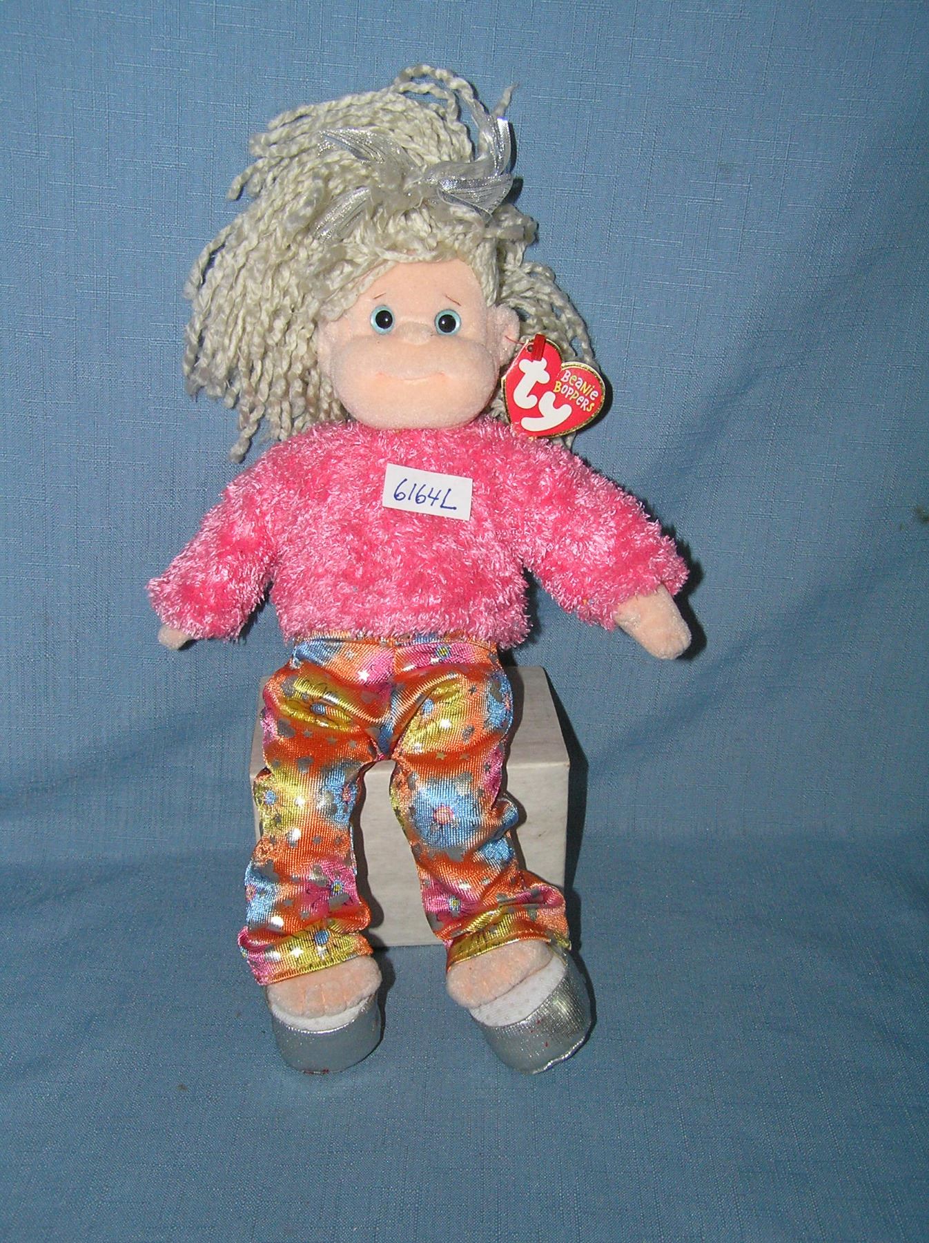 Vintage Ty Beanie boppers type doll toy
