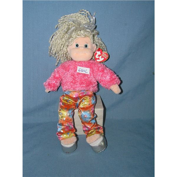 Vintage Ty Beanie boppers type doll toy