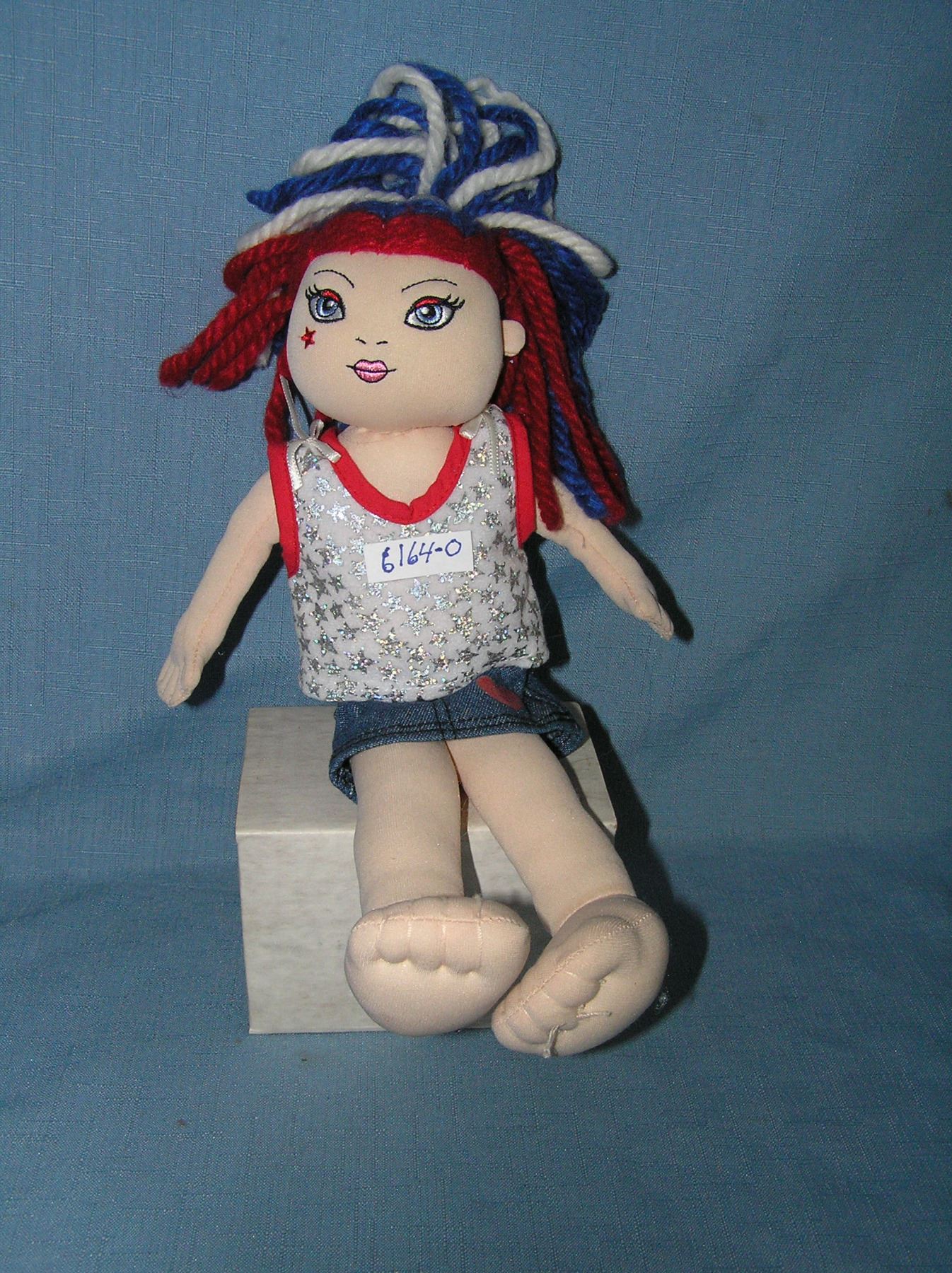 Vintage Ty Beanie boppers type doll toy