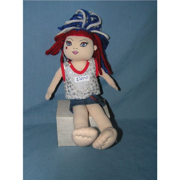 Vintage Ty Beanie boppers type doll toy