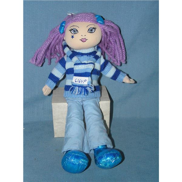 Vintage Ty Beanie boppers type doll toy