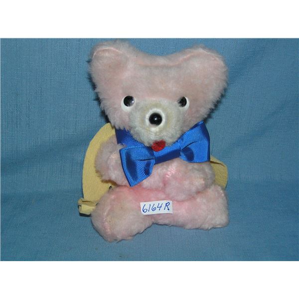Vintage bear plush toy