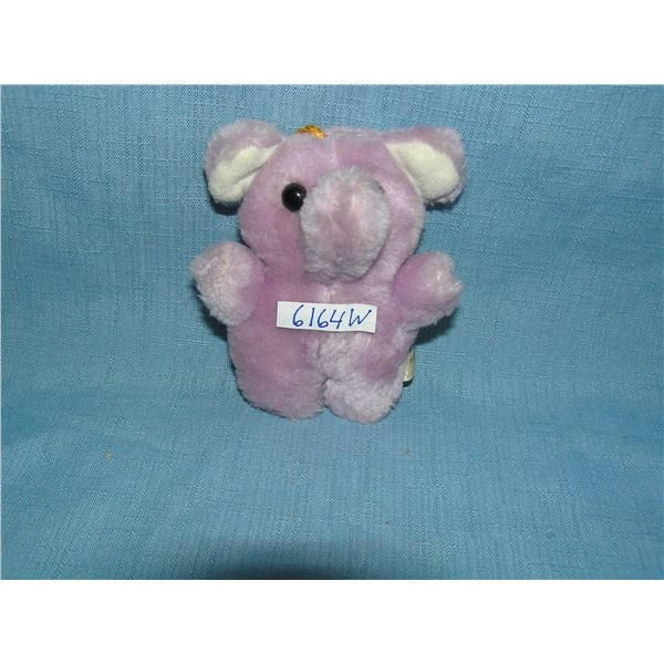 Vintage plush elephant toy