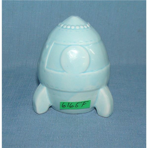 Classic Porcelain Robot blue glaze