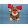 Image 1 : Holiday reindeer plush toy