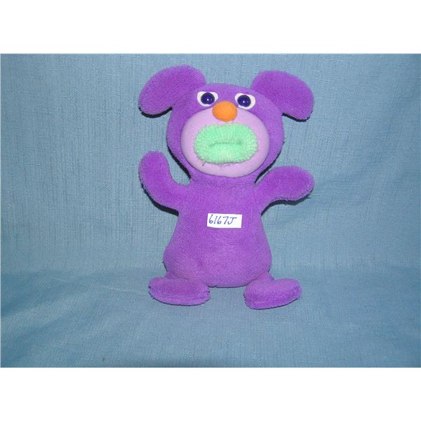 Fisher Price plush toy with mechanical moving mouth