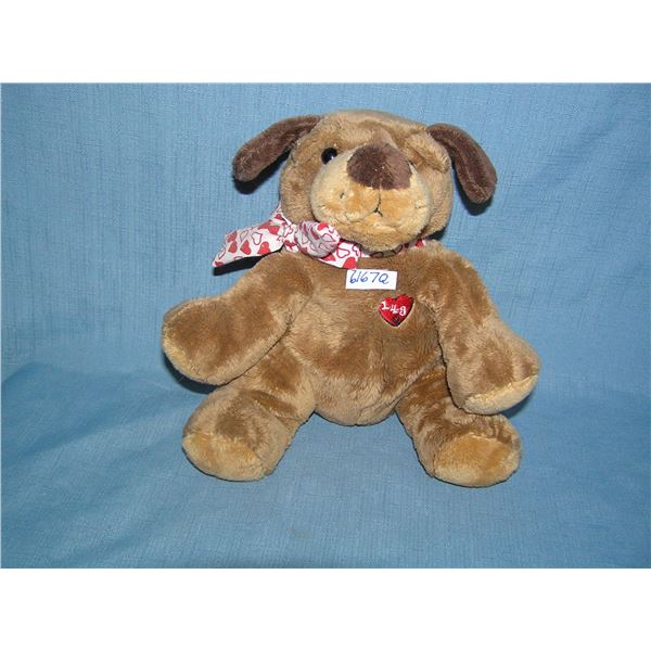 Plush dog toy