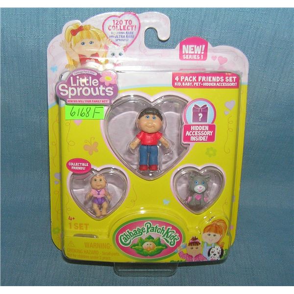 Little Sprouts toy playset mint on card