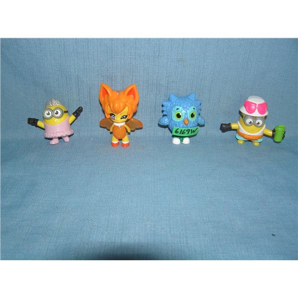 Group of collectible toys
