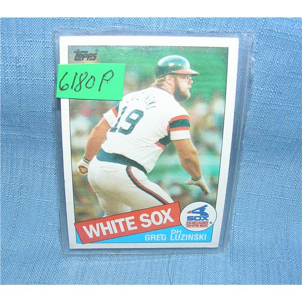 Greg Luzinski all star baseball card