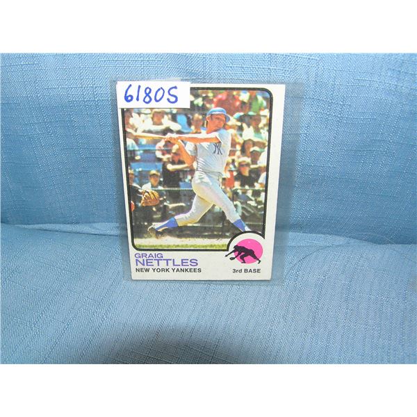 Greg Nettles all star baseball card
