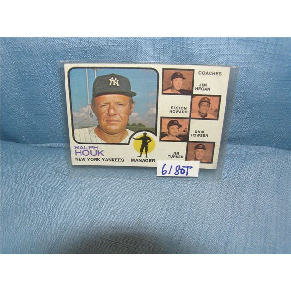 Raiph Houk all star baseball card