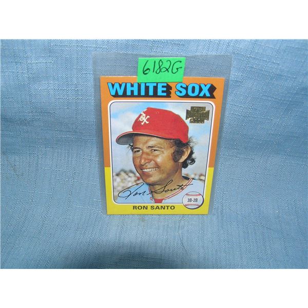 Ron Santo all star baseball card