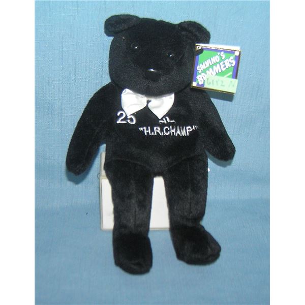 Mark McGwire baseball bean bag toy