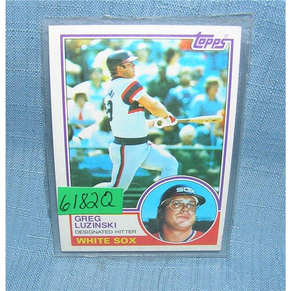 Greg Luzinski all star baseball card