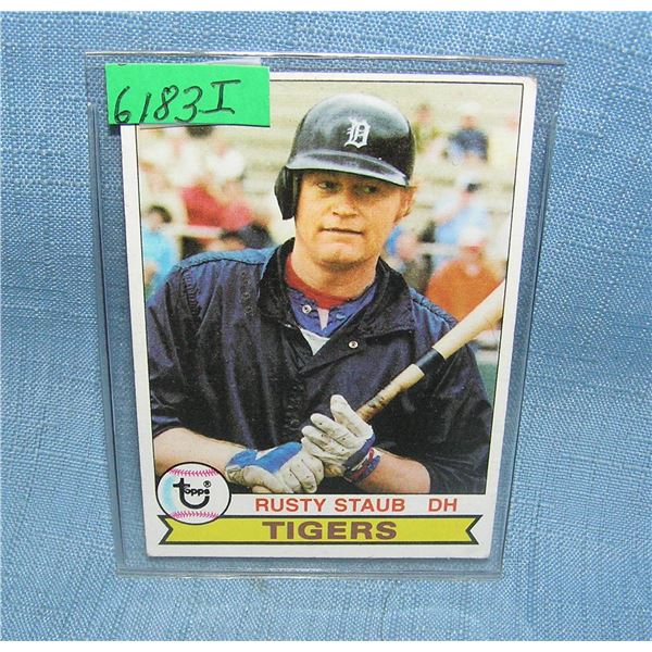Rusty Staub all star baseball card