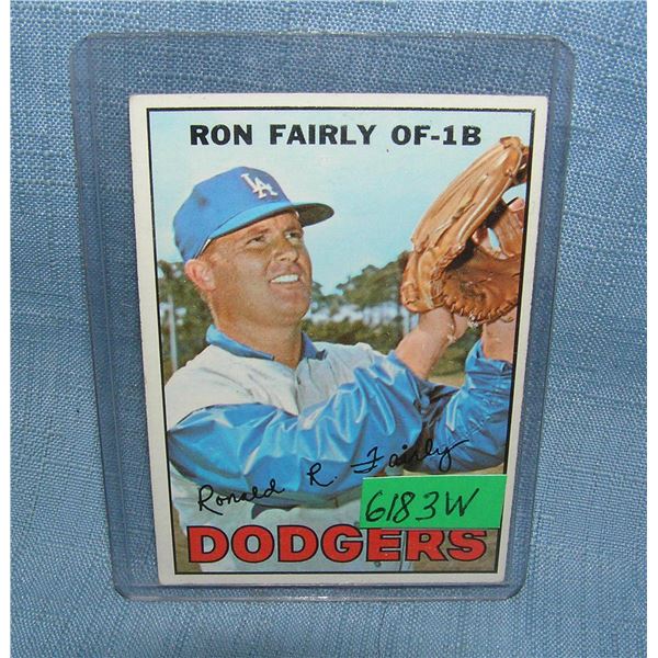 Ron Fairly all star baseball card
