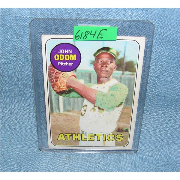John Odom all star baseball card