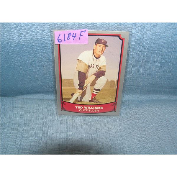 Ted Williams retro all star baseball card