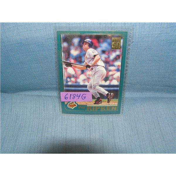 Cal Ripken all star baseball card