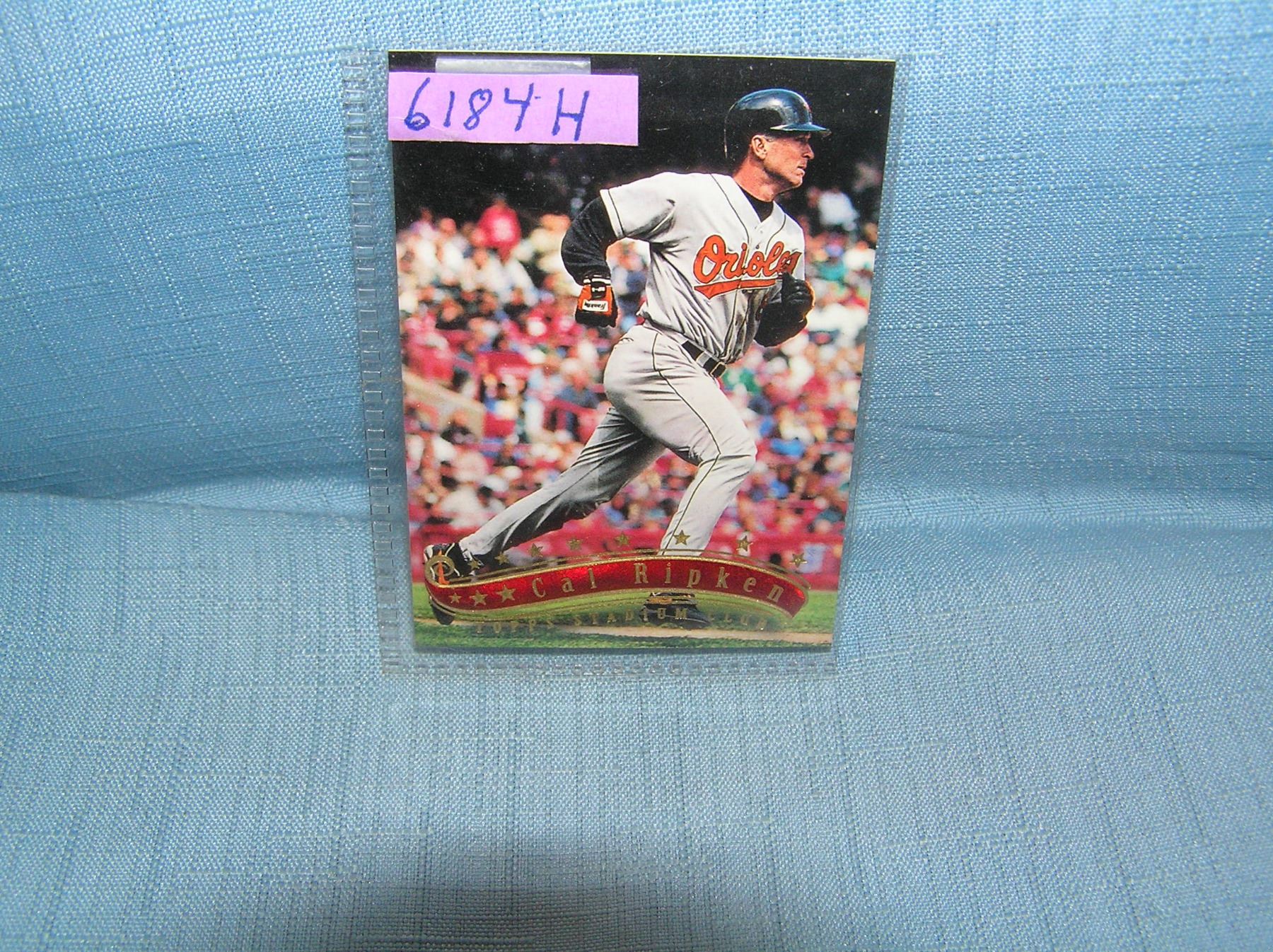 Cal Ripken all star baseball card