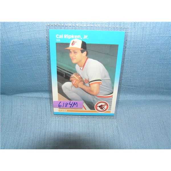 Cal Ripken all star baseball card