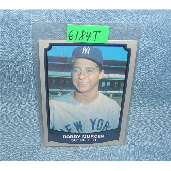 Bobby Murcer all star baseball card
