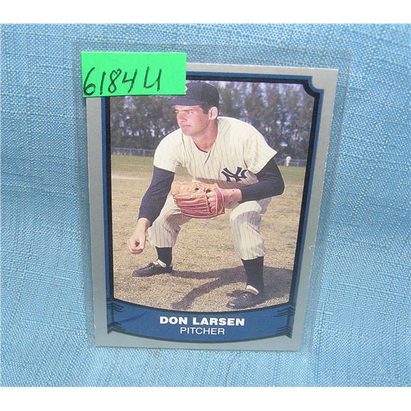 Don Larsen all star baseball card