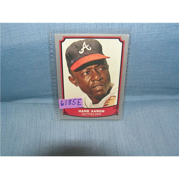 Hank Aaron retro all star baseball card