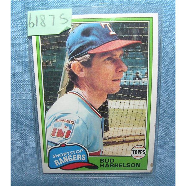 Vintage Bud Harrelson baseball card