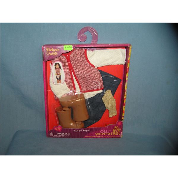 Our generation fall for apples deluxe outfit set