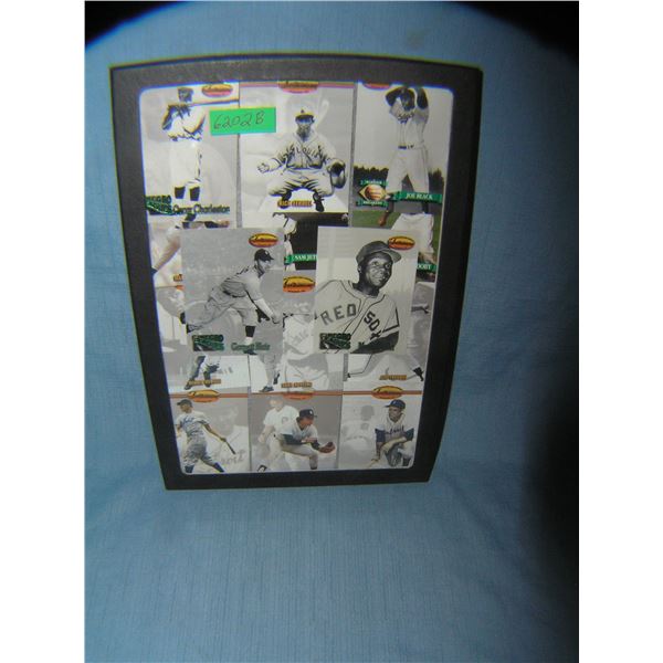 Collection of  retro stylebaseball cards