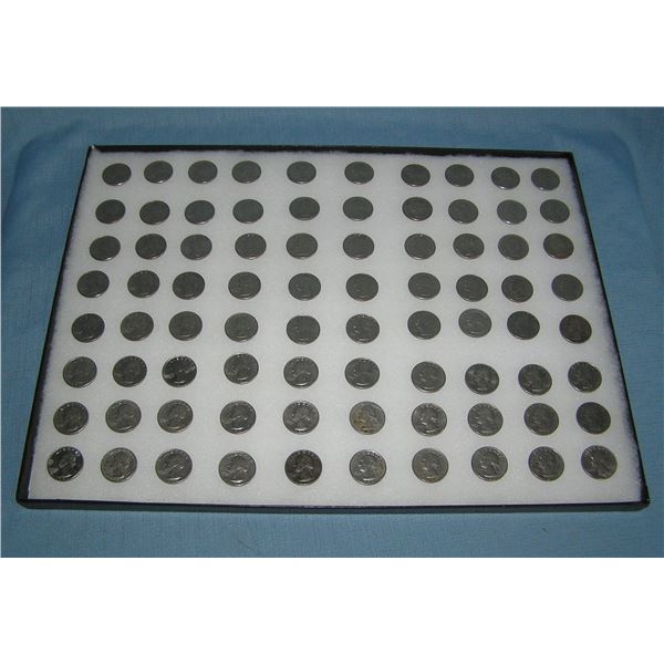 Large collection of vintage 1980s US Washington quarters condition is from good to AU